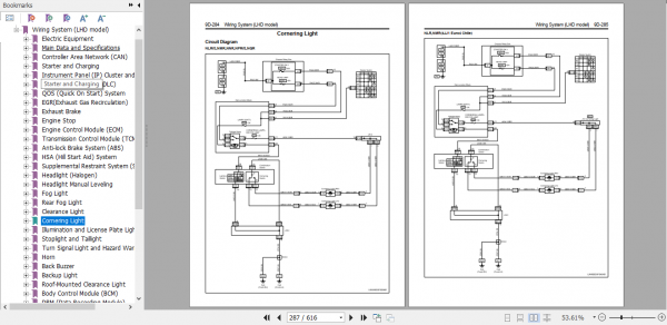 Isuzu 2008 2016MY N Series Workshop Manual Wiring Diagram LHD model LGWIR WE 0871LH 11th EN 4