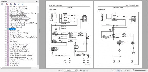 Isuzu 2009 2012MY N Series Workshop Manual Wiring Diagram CNG model LGWIRCNG WE 0991AU 3rd EN 3