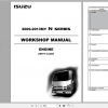 Isuzu 2009 2013MY N Series Workshop Manual Engine 4HV1 model LG4HV WE 0981 8th EN 1