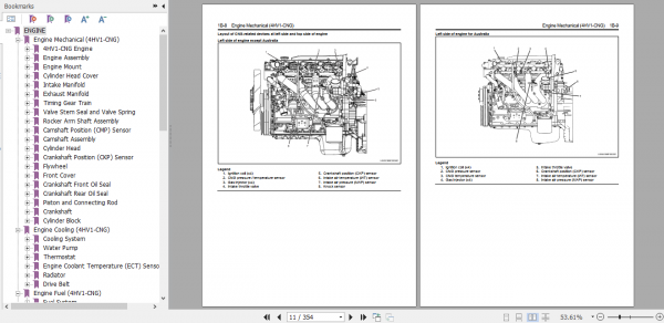 Isuzu 2009 2013MY N Series Workshop Manual Engine 4HV1 model LG4HV WE 0981 8th EN 2