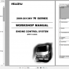 Isuzu 2009 2013MY N Series Workshop Manual Engine Control System 4HV1 model LG4HVED WE 0981 6th EN 1