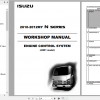 Isuzu 2010 2012MY N Series Workshop Manual Engine Control System 4HK1 model LG4HKED WE 1001 3rd EN 1