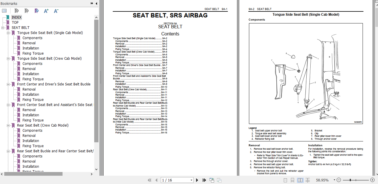 Isuzu N Series 2005 Workshop Manual N R 05 05 02 E EN 1