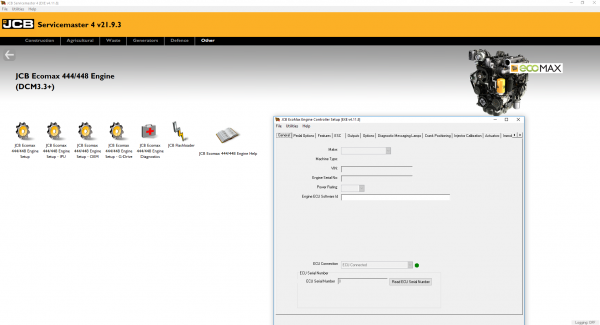JCB ServiceMaster 4 v21.10.4 11.2021 Diagnostic Software DVD 3 1