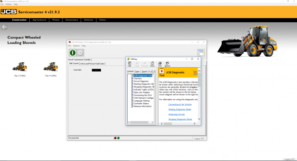 JCB ServiceMaster 4 v21.10.4 11.2021 Diagnostic Software DVD 3 2