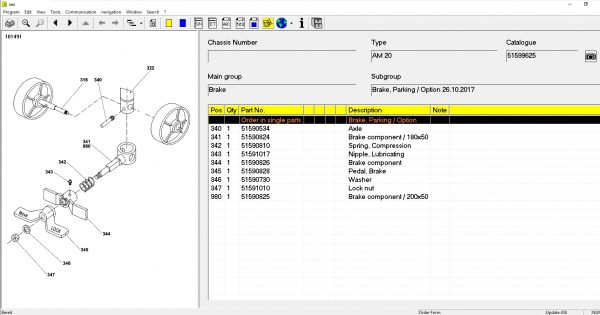 JUNGHEINRICH JETI ForkLift ET v4.36 Updated 458 11.2021 Spare Parts Catalog Full Instruction DVD 2