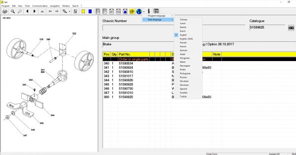 JUNGHEINRICH JETI ForkLift ET v4.36 Updated 458 11.2021 Spare Parts Catalog Full Instruction DVD 5