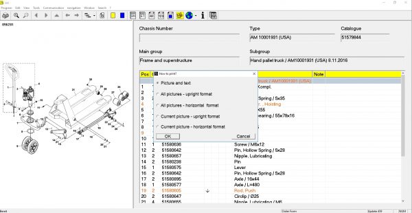 JUNGHEINRICH JETI ForkLift ET v4.36 Updated 459 11.2021 Spare Parts Catalog Full Instruction DVD 3
