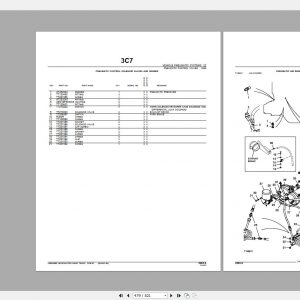 John Deere Articulated Dump Truck 250D 300D Parts Manual T189850A 4