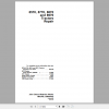 John Deere Articulated Tractors 8570 8770 8870 8970 4WD Service Repair Technical Manual TM1549 1