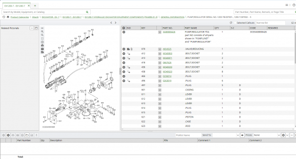 John Deere Hitachi Parts ADVISOR 11.2021 Spare Parts Catalog 8