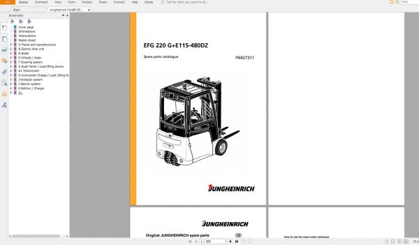 Jungheinrich Forklift 3.24 GB PDF Spare Parts Patalog EN DVD 4