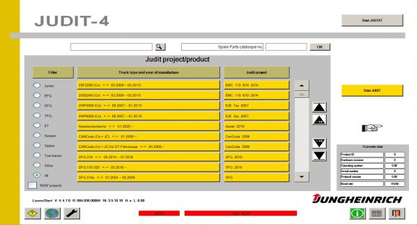 Jungheinrich JETI Judit ForkLift v4.36 004 11.2021 Full Diagnostic Software 4