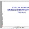 Liebher Mobile Crane LTM 1130 51 Service Part Manual 5