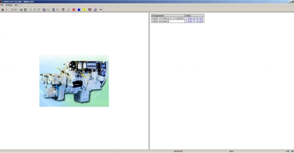 Liebherr Lidos Offline COT 11.2021 Spare Parts Catalog DVD 1