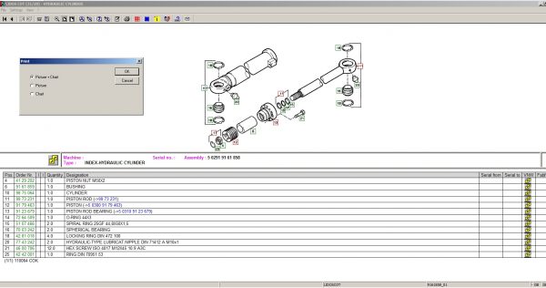 Liebherr Lidos Offline COT 11.2021 Spare Parts Catalog DVD 3