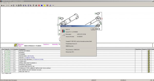 Liebherr Lidos Offline COT 11.2021 Spare Parts Catalog DVD 4