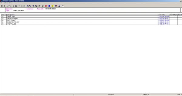 Liebherr Lidos Offline COT 11.2021 Spare Parts Catalog DVD 7