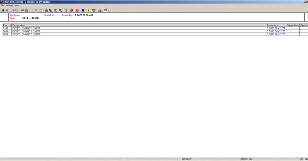 Liebherr Lidos Offline COT 11.2021 Spare Parts Catalog DVD 9