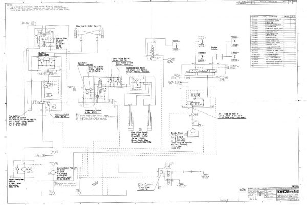 Link Belt Articulated Truck D30 Schematics Operation Service Manual 3
