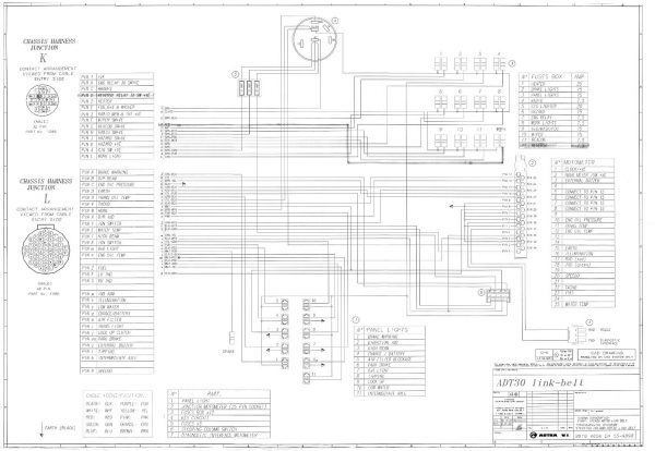 Link Belt Articulated Truck D30 Schematics Operation Service Manual 4