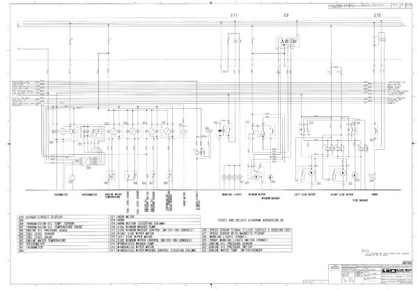 Link Belt Articulated Truck D300 Electrical Hydraulic Schematics 1
