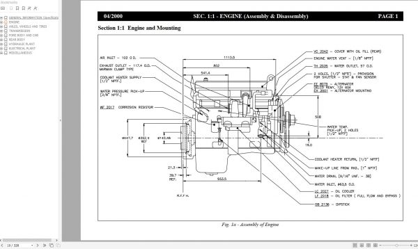 Link Belt Articulated Truck E30 Schematics Operation Service Manual 2 1