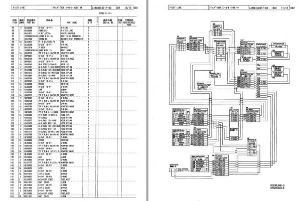 Link Belt Excavator 210 LX EX Schematics Operators Part Service Manual 3