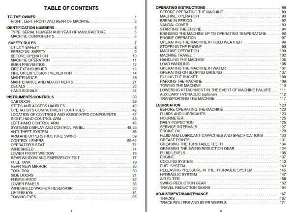 Link Belt Excavator 210 LX LF Schematics Operators Service Manual 1