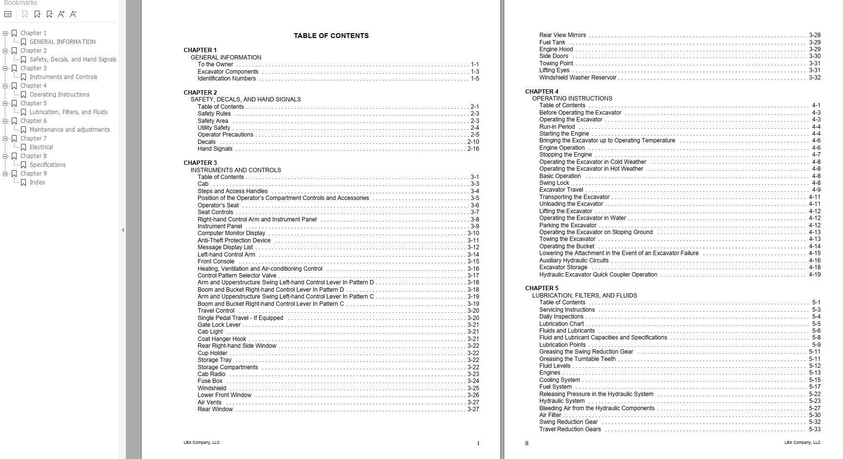 Link Belt Excavator 210 X2 Schematics Operators Shop Workshop Service Manual 1