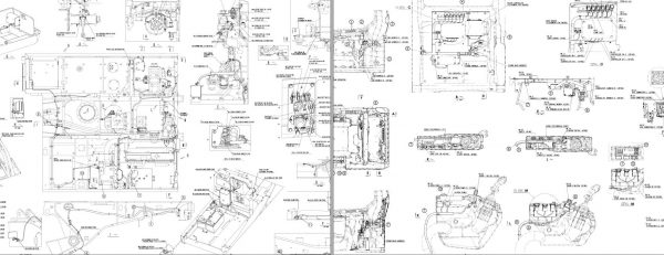 Link Belt Excavator 210 X2 Schematics Operators Shop Workshop Service Manual 2