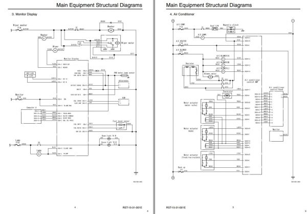 Link Belt Excavator 225 SPIN ACE MSR Tier 3 Schematics Operators Shop Manual 3