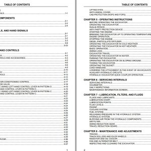 Link Belt Excavator 235X3 SPIN ACE Schematics Operators Service Manual 1