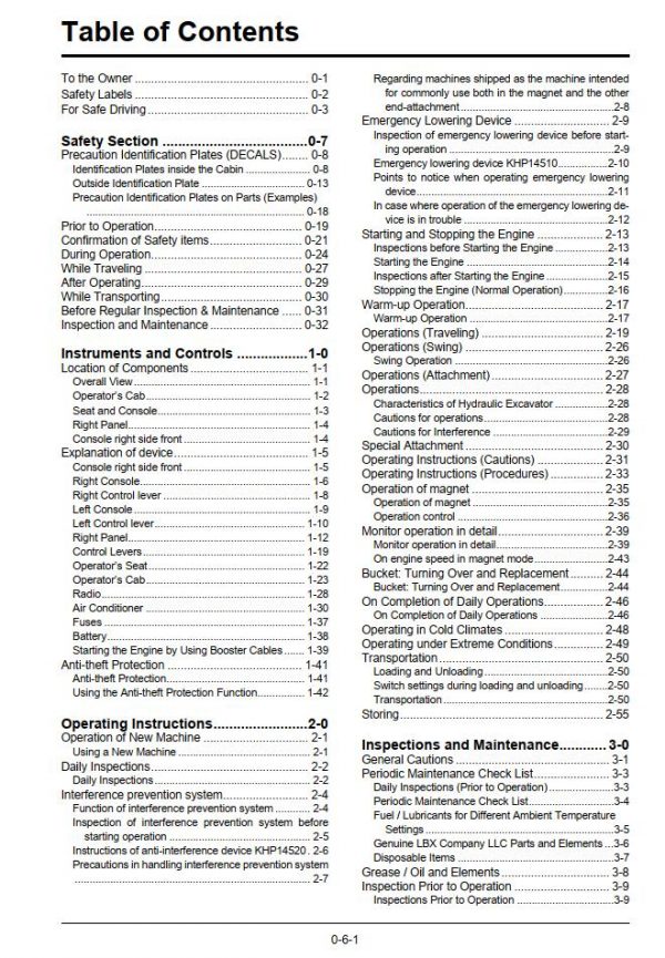 Link Belt Excavator 240 X2 MH Schematics Operation Shop Manual 3