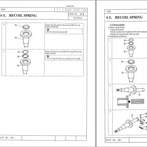 Link Belt Excavator 2650 Q1 Quantum Schematics Operation Shop Manual 1