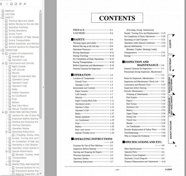 Link Belt Excavator 2650 Q1 Quantum Schematics Operation Shop Manual 2