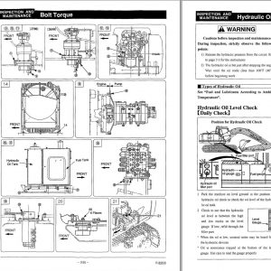 Link Belt Excavator 2700 Q1 Quantum Schematics Operation Service Manual 1