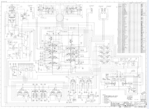 Link Belt Excavator 2700 Q2 Quantum Schematics Operation Shop Manual 1