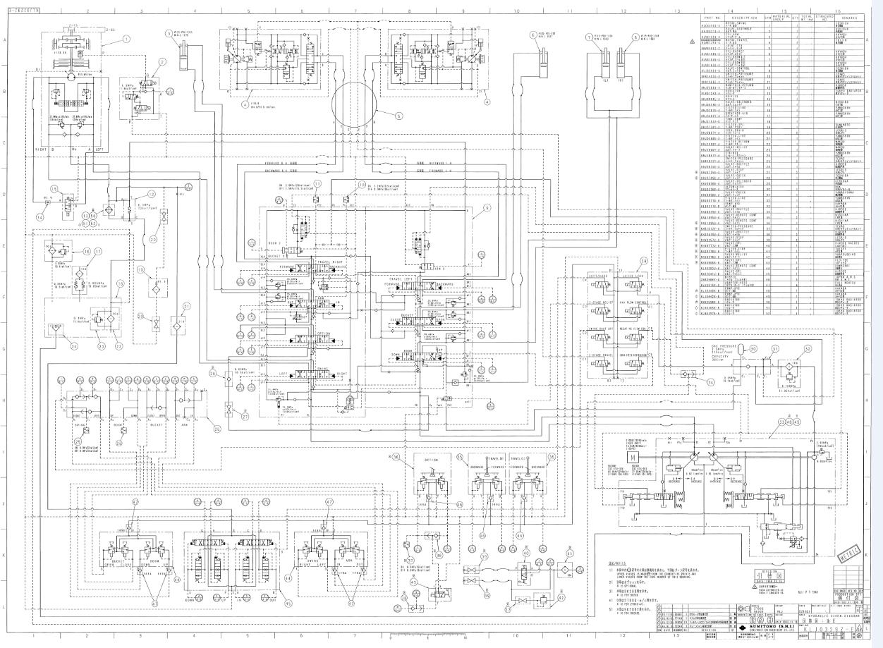 Link Belt Excavator 2700 Q2 Quantum Schematics Operation Shop Manual 1