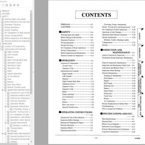 Link Belt Excavator 2800 Q1 LF Quantum Operation Shop Manual 1