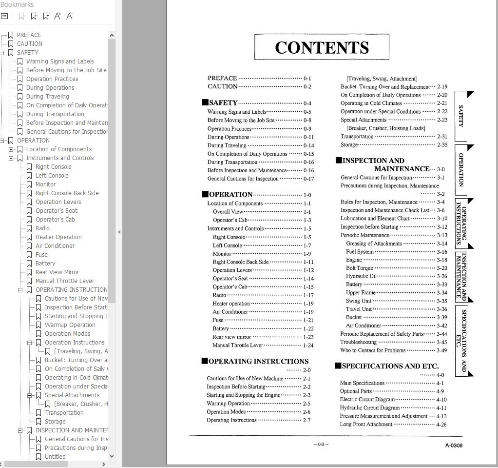 Link Belt Excavator 2800 Q1 TL Quantum Operation Shop Manual 1