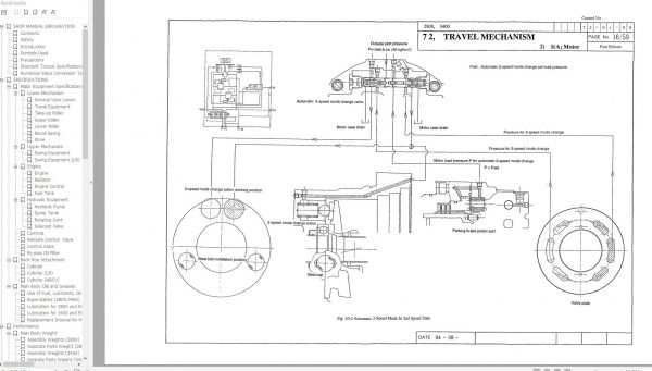 Link Belt Excavator 2800 Q1 TL Quantum Operation Shop Manual 2
