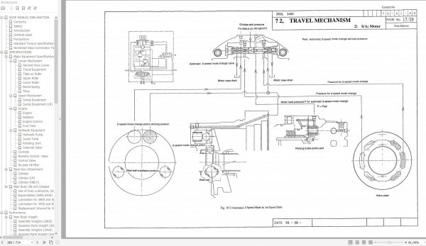 Link Belt Excavator 2800 Q2 HP Quantum Operation Shop Manual 1