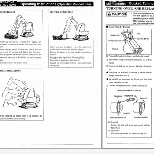 Link Belt Excavator 2800 Q2 LF Quantum Operation Shop Manual 1