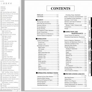 Link Belt Excavator 2800 Q2 Quantum Operation Shop Manual 1