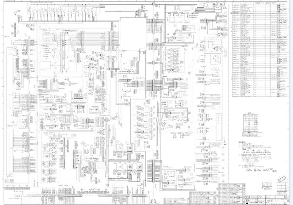 Link Belt Excavator 290 LX RB Electrical Schematic Hydraulic Schematic 2