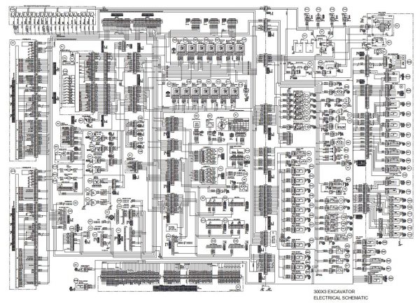Link Belt Excavator 300 X3 EX Schematics Operators Service Manual 5