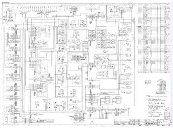 Link Belt Excavator 3400 Q1 LF Quantum Schematics Operation Shop Manual 1
