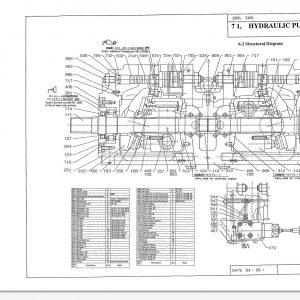 Link Belt Excavator 3400 Q1 Quantum Schematics Operation Shop Manual 1