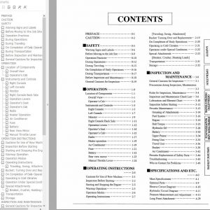Link Belt Excavator 3400 Q2 Quantum Schematics Operation Shop Manual 1